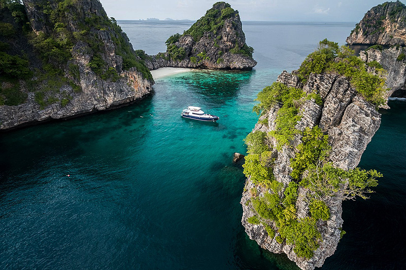 Thailand Lifestyle Tipp von Nathalie Gütermann auf Koh Lanta: Koh Haa (Five Islands, 5 Inseln)