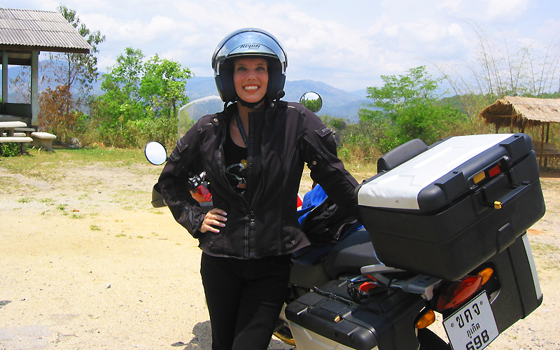 Thailand Motorradtour: Thailand Lifestyle mit Nathalie Gütermann.
