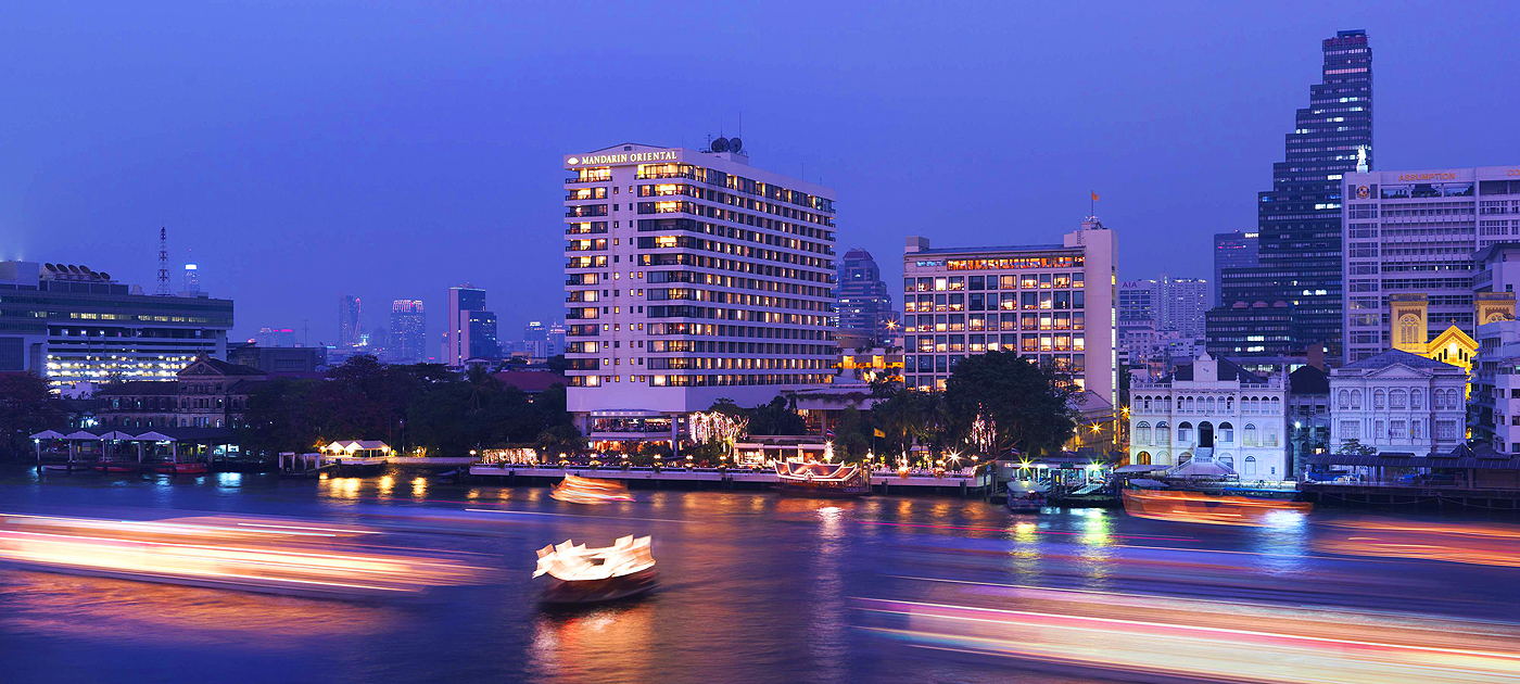 Über 140 Jahre alt: das Mandarin Oriental Hotel in Bangkok