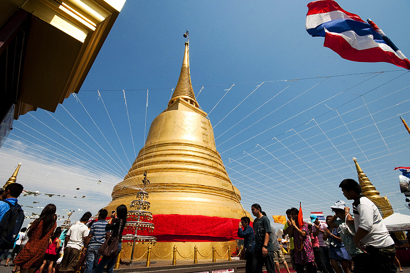 Thailand Lifestyle präsentiert: Bangkoks goldenen Bergtempel "Golden Mount"