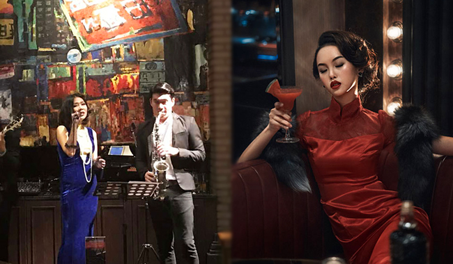 Thailand Lifestyle präsentiert: "Shanghai Mansion" in Chinatown. Hier: die "Red Rose" Jazz Lounge