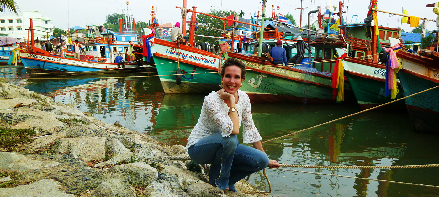 Hafen-Charme in Ban Amphur in Na-Jomtien im Süden von Pattaya