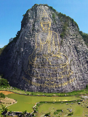 Thailand Lifestyle Tipp von Nathalie Gütermann: "Buddha Mountain" in Pattaya