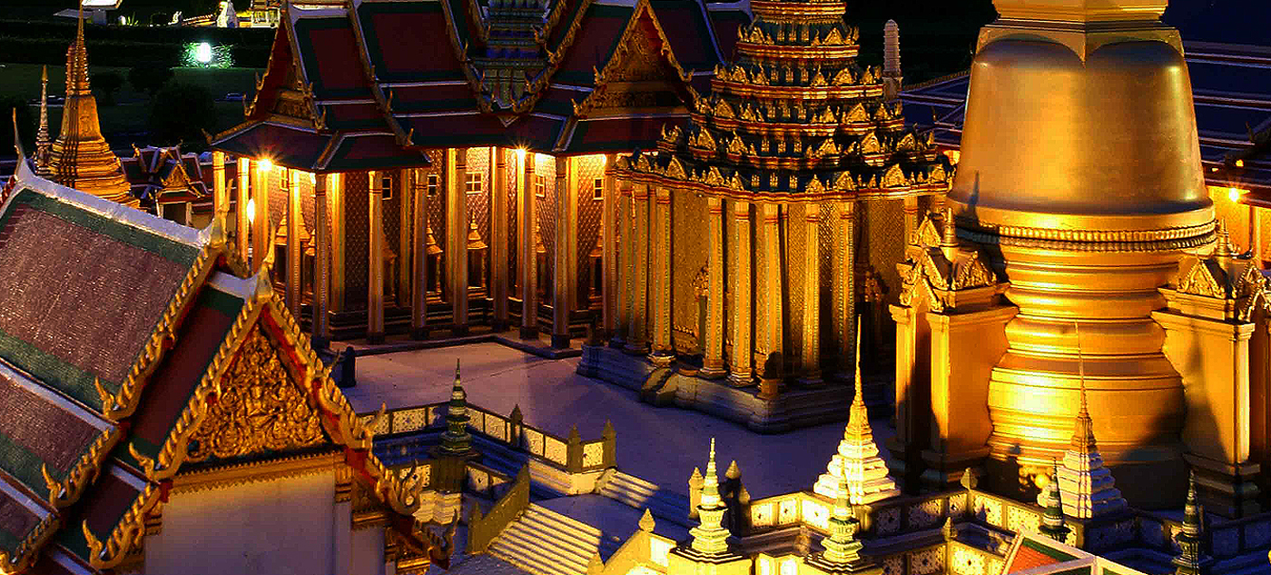 Der Freizeitpark "Mini Siam" bei Pattaya. Attraktion: Replika aus Europa & Siam