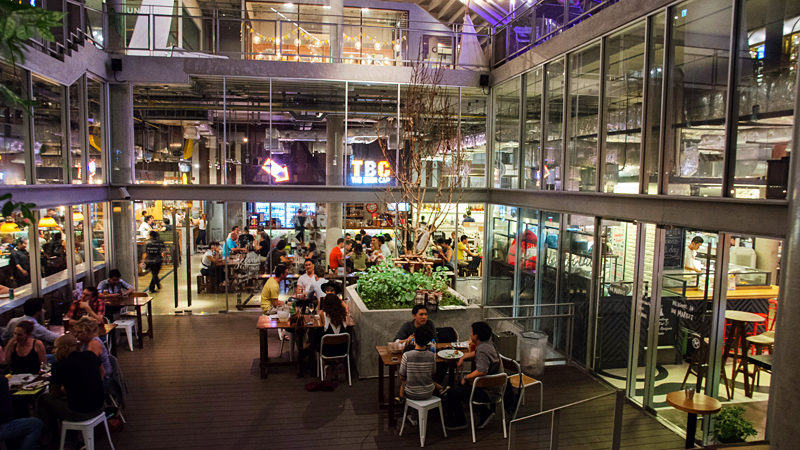 Gastro Mall "The Commons", Thonglor Soi 17 / Sukhumvit 55