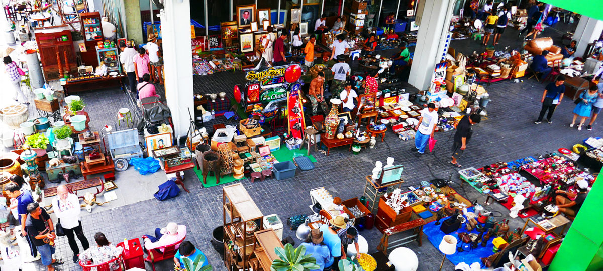 Chatuchak Markt (3): Antiker “Playground”