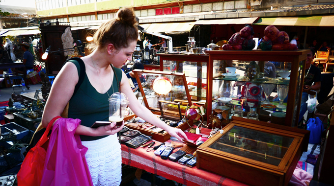 Für Freunde von Flohmärkten ein Traum: der "Playground" Antique & Vintage Market