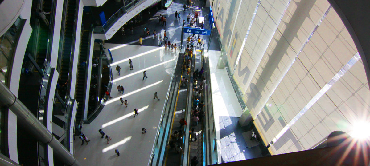 Mode-Mall im Airport Stil: “Terminal 21”