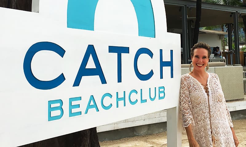 Der "Catch Club" ist der älteste und beste Beach Club auf Phuket. Ich war schon 2012 dort. © Thailand-Lifestyle.com by Nathalie Gütermann
