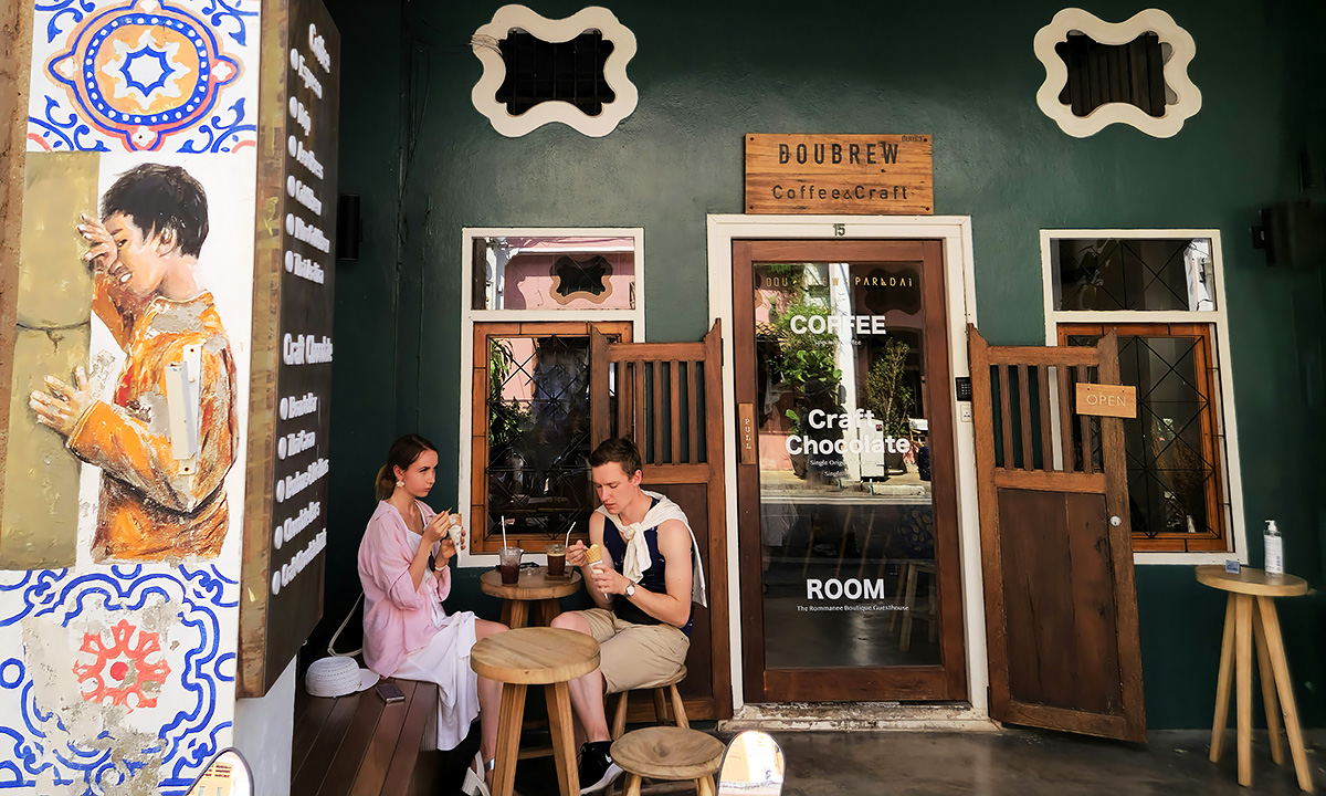 Café in Phuket Town; © Thailand-Lifestyle.com by Nathalie Gütermann