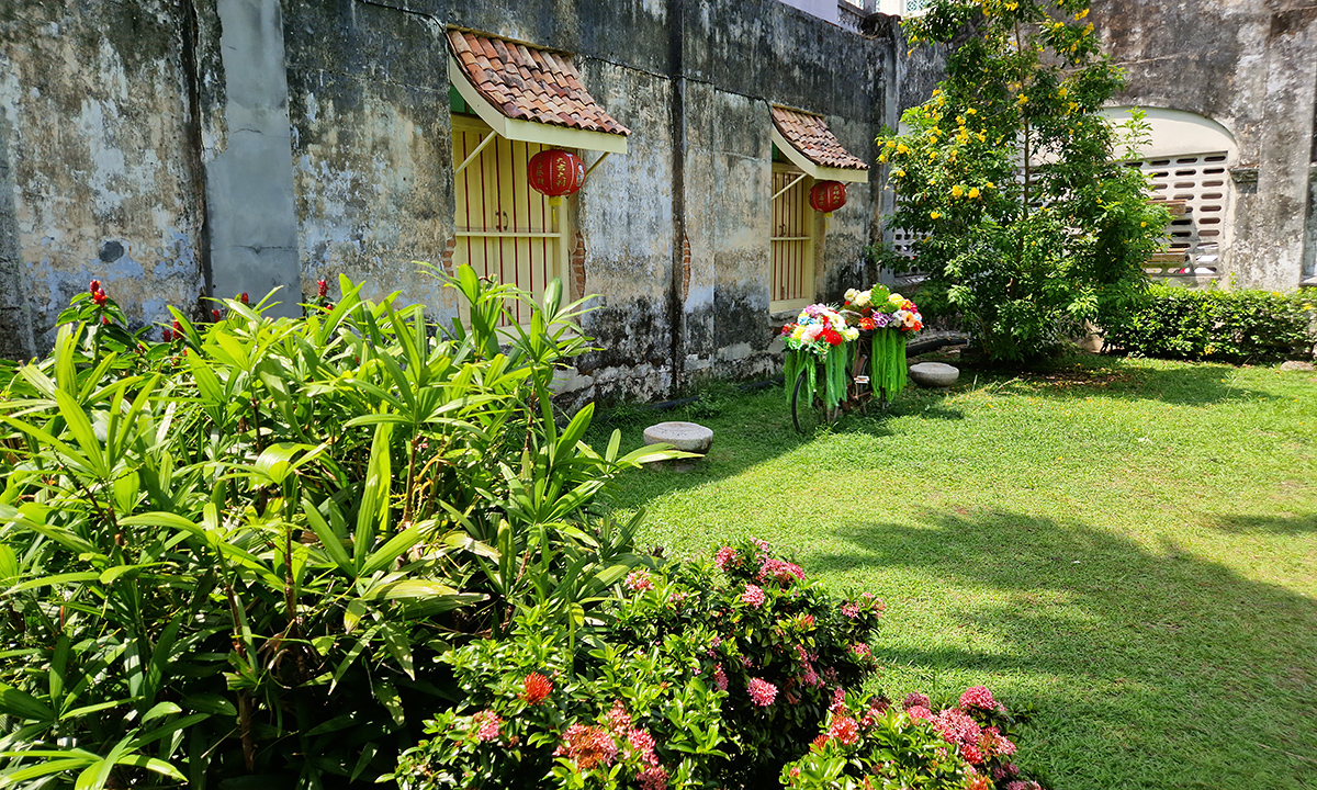 Garten des Thai Hua Museums; Old Phuket Town. © Thailand-Lifestyle.com by Nathalie Gütermann