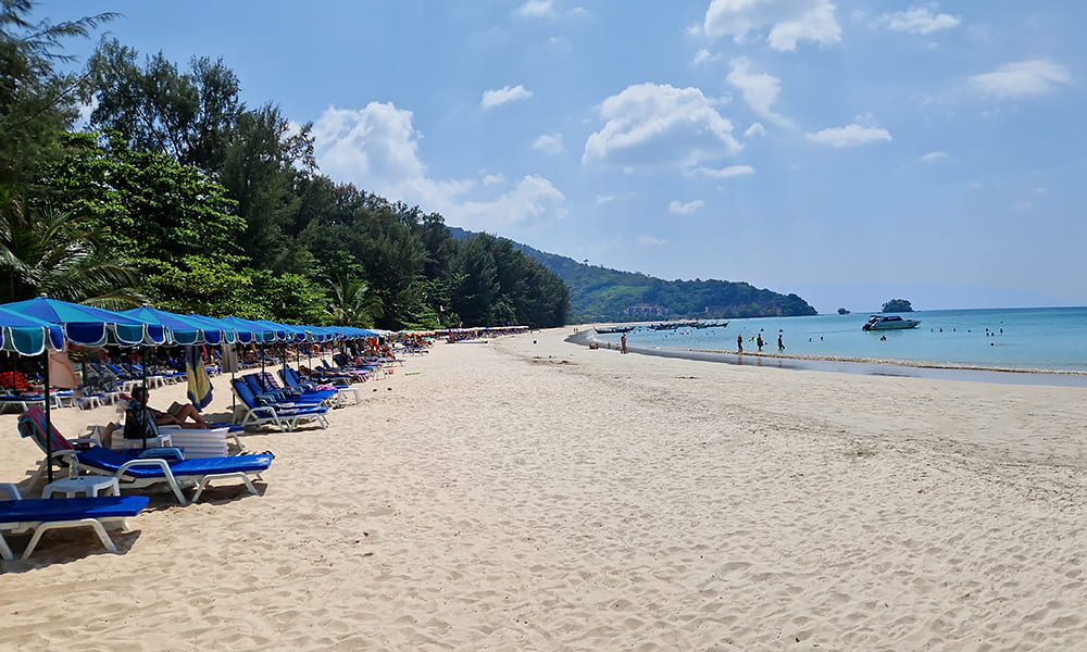 Nai Yang Beach vor dem "Slate Resort" auf Phuket. © Thailand-Lifestyle.com by Nathalie Gütermann