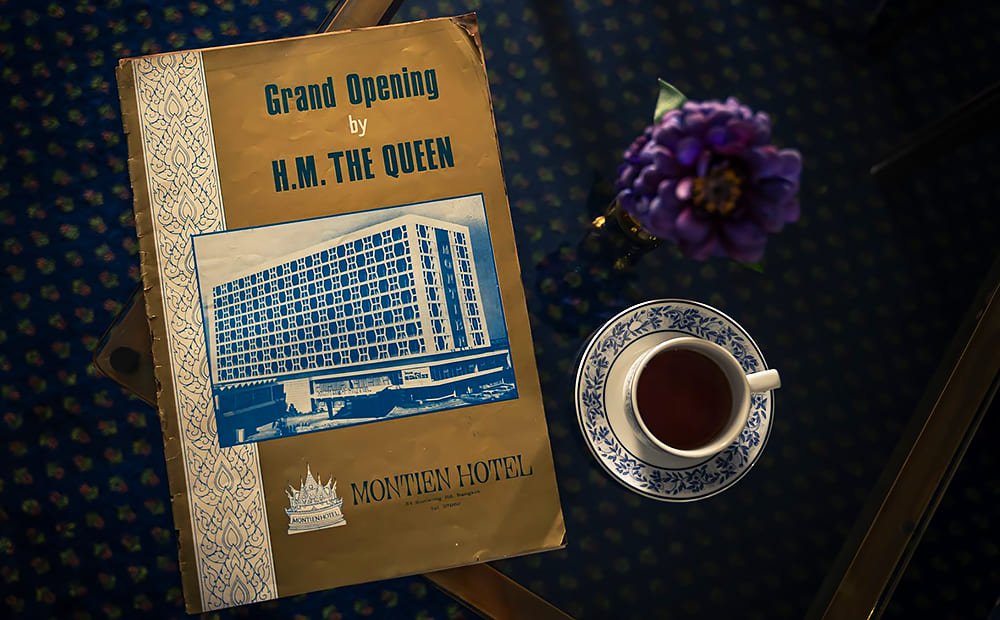 Broschüre der Eröffnung 1967. Foto: © Facebook Montien Hotel