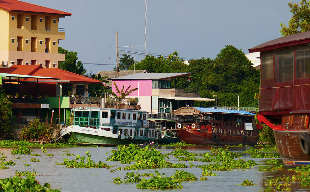 Eine Bootsfahrt in Ayutthaya ist unbedingt empfehlenswert. Foto: © Thailand-Lifestyle.com by Nathalie Gütermann 