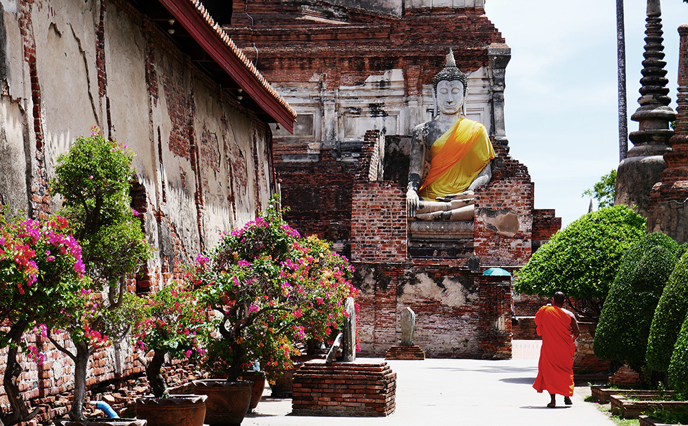 Wat Yai Chai Mongkhon, Ayutthaya. Foto: © Thailand-Lifestyle.com by Nathalie Gütermann