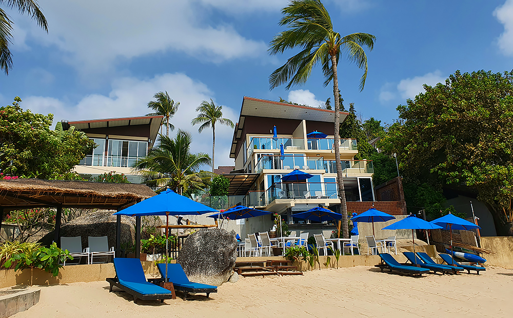 Das "Royal Beach Boutique Resort" in Lamai auf Koh Samui. Alle Fotos im Text: © Thailand-Lifestyle.com/Nathalie Gütermann 
