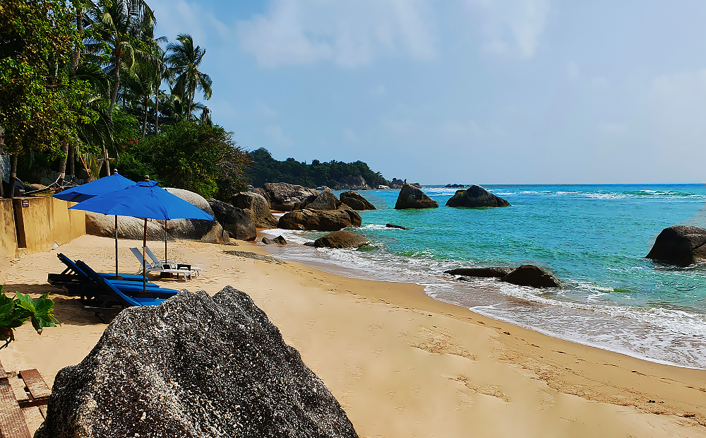 Samuis ‘Königsstrand’: Royal Beach Resort, Lamai